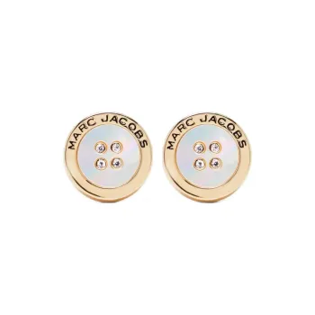 MARC JACOBS Button Earrings