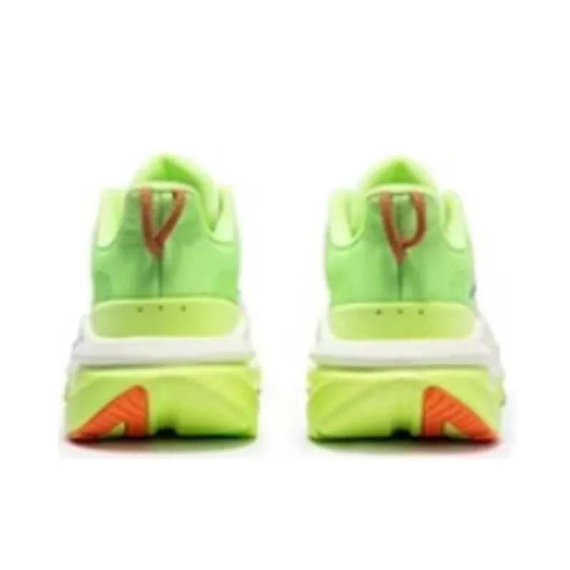 361° Red Flame 3 Cushioned Slip Resistant Low Top Running Shoes Men's White Green-2