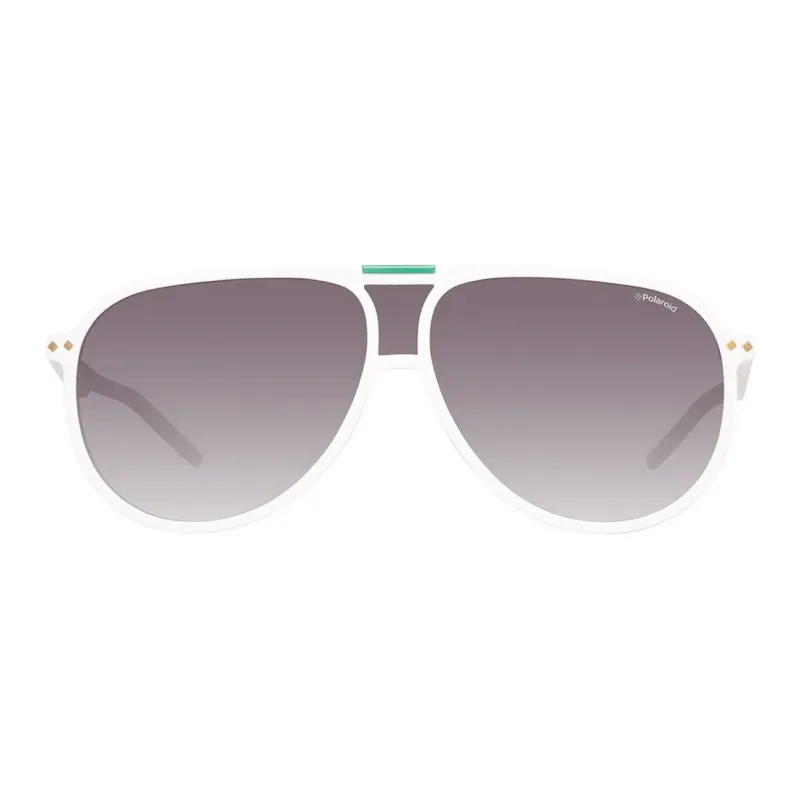 Polaroid Acetate Cat Eye Sunglasses Unisex White-1