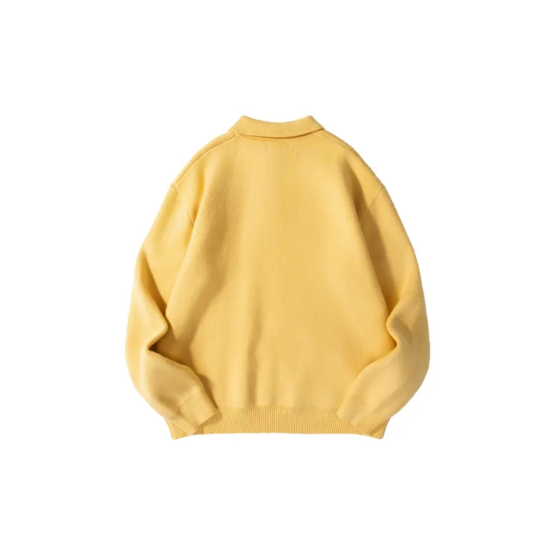 DKPD Knitwear Unisex Saffron-1