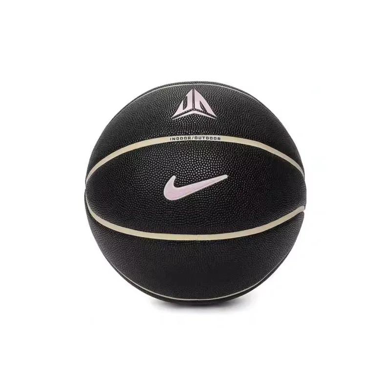 Nike Artificial Leather Basketball Black Pink Size 7 Training Unisex-1
