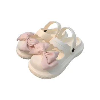 SHIGUDE Sandal Slippers Women's, White