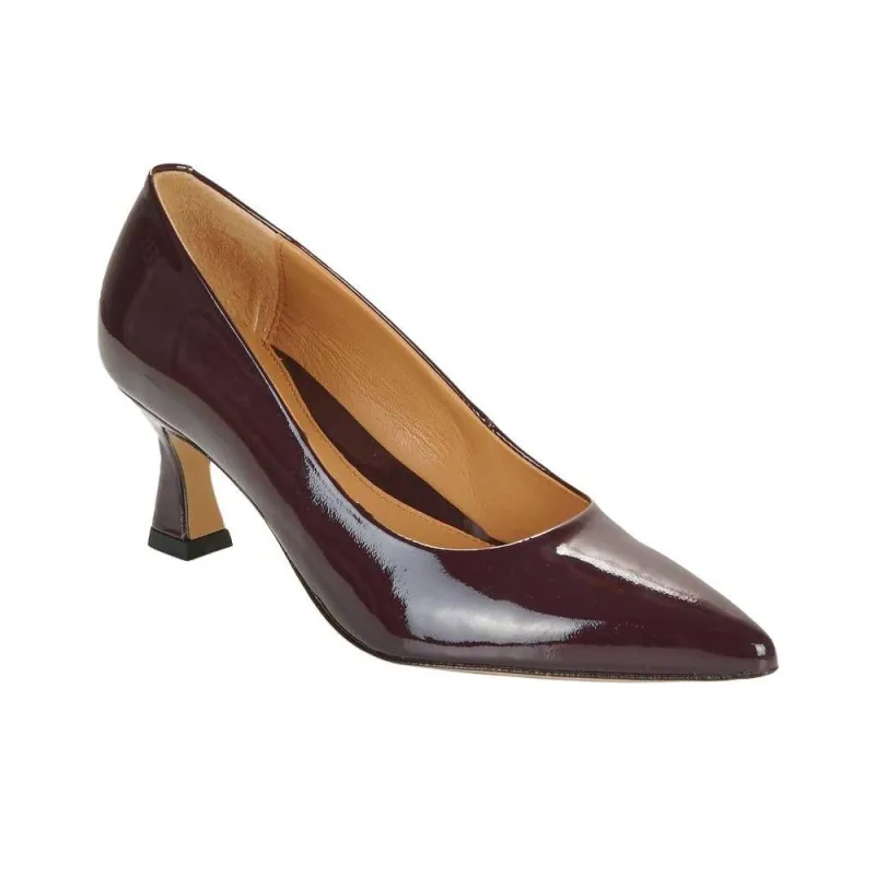 JB MARTIN LIERRE Irregular Heel High Heels 6cm Women's Burgundy-2