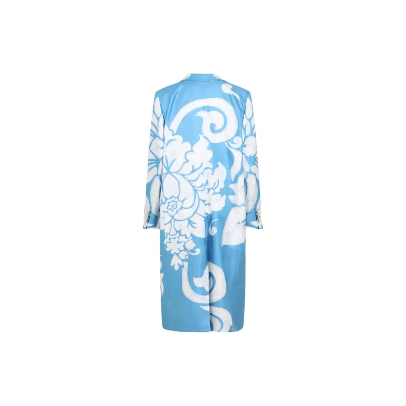 ETRO Single Breasted Graphic Printed Coat-1