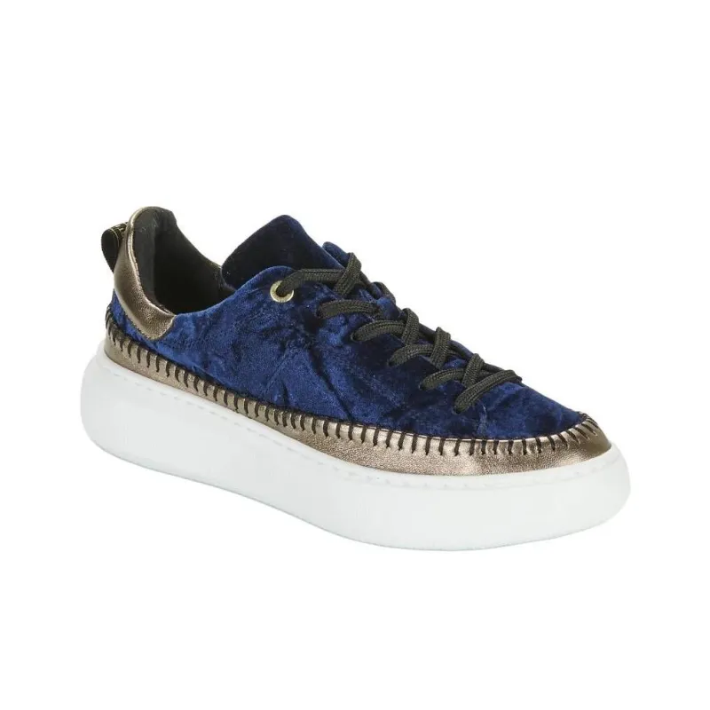 JB MARTIN Low Top Skateboard Shoes Women's Blue-2