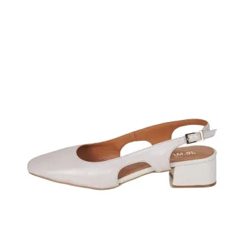 JB MARTIN VICOLA Block Heel High Heels 4cm Women's White