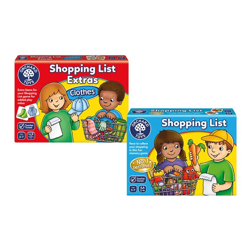 KUAIMANHU Shopping List OrchardToys Mind Training Educational Toy Board Games-3