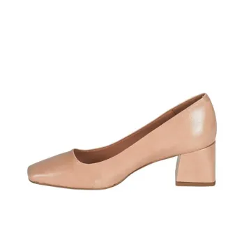 JB MARTIN Viva Block Heel High Heels Women's Nude