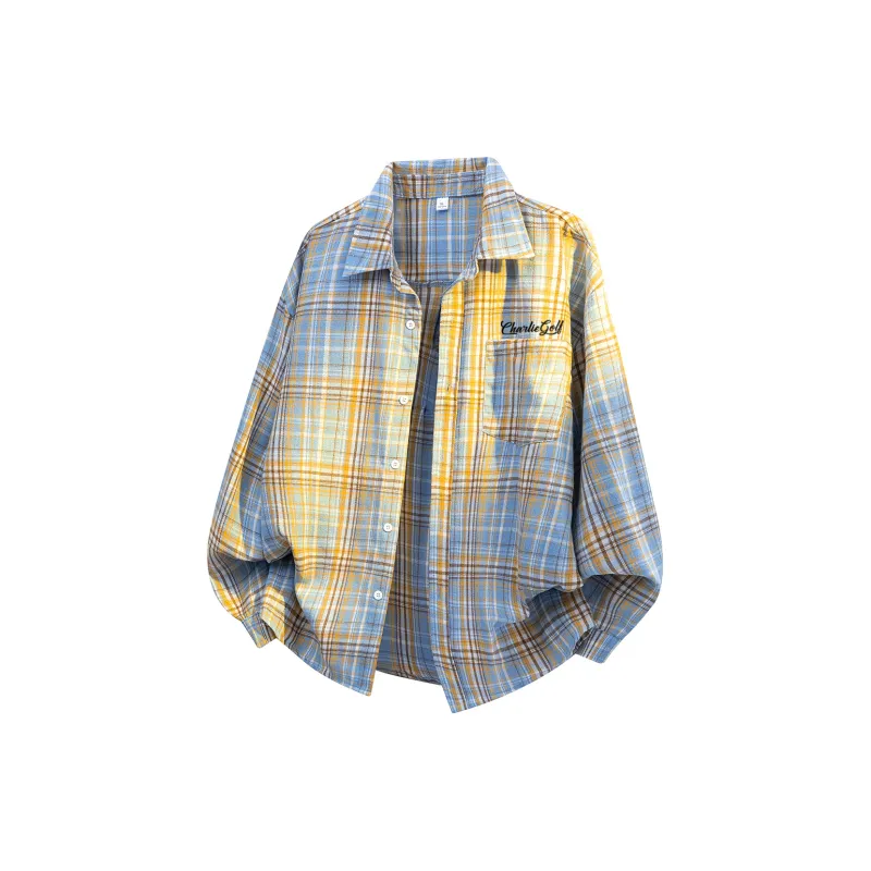 CHARLIE GOLF Shirt Unisex Yellow-1