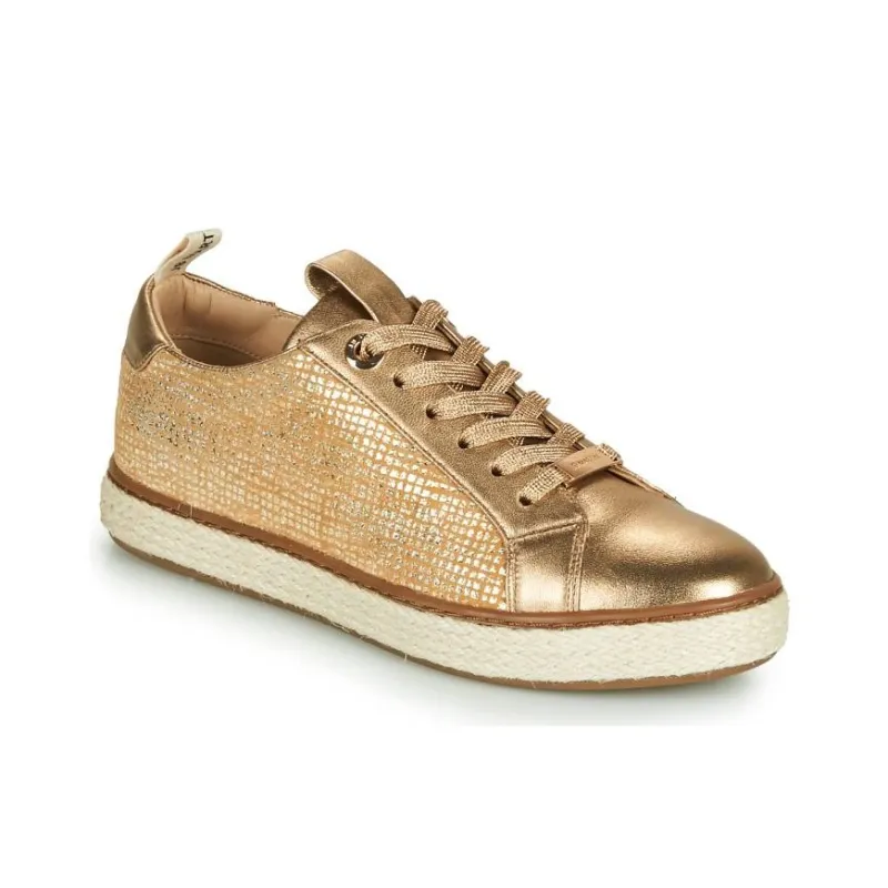 JB MARTIN Inaya Low Top Skateboard Shoes Women's Gold-2