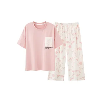 Maultiay Pajama Set Women's Pink