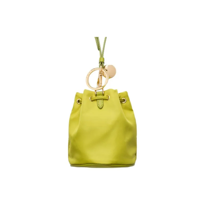 PRADA Re-EditionRe-Nylon Fabric Clutch Mini Women's Lotus Green-3