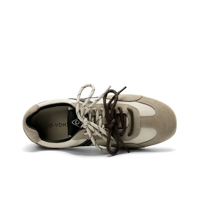 Q.VONTON Low-Top Casual Shoes Women's Dark Gray-4