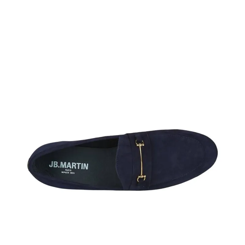 JB MARTIN FRANCHE Loafers 2cm Women's Dark Blue-5