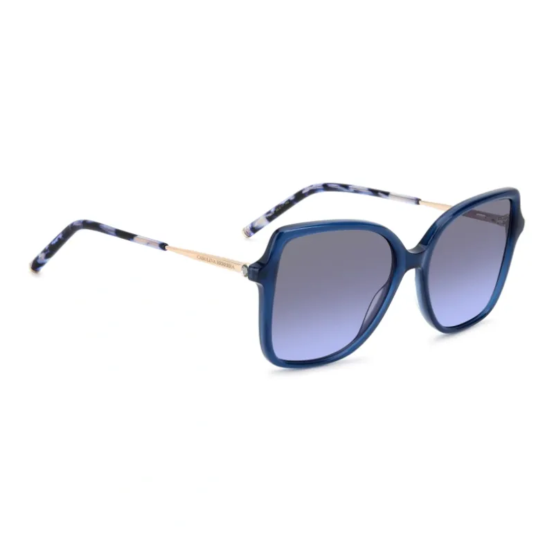 CarolinaHerrera Plastic Square Sunglasses Unisex Blue-2