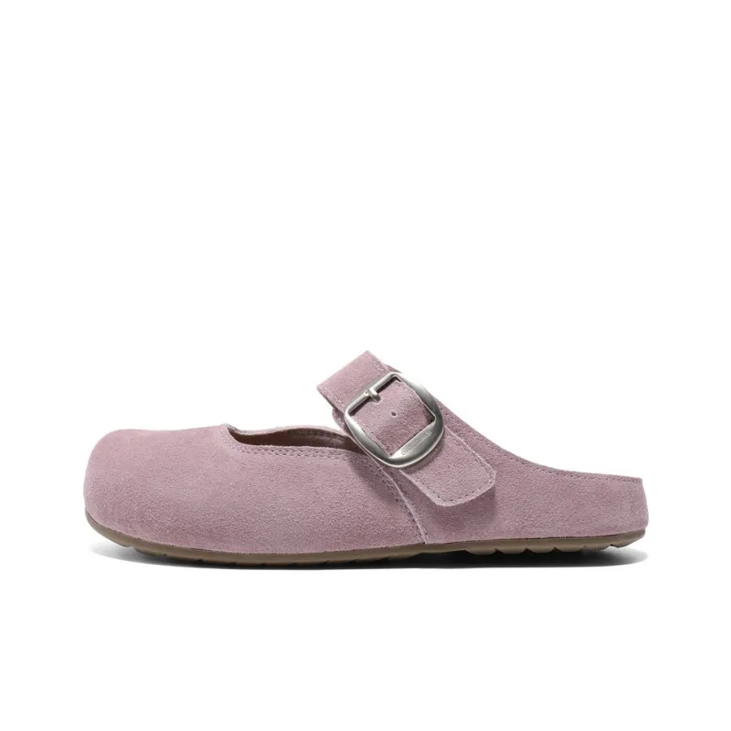 BELLE Rubber Sole Abrasion-Resistant Slip-Resistant Wrap-toe Slippers Women's-0