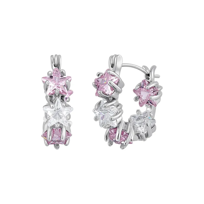 MISS XIA JWY S925 Silver Earrings Women's-0