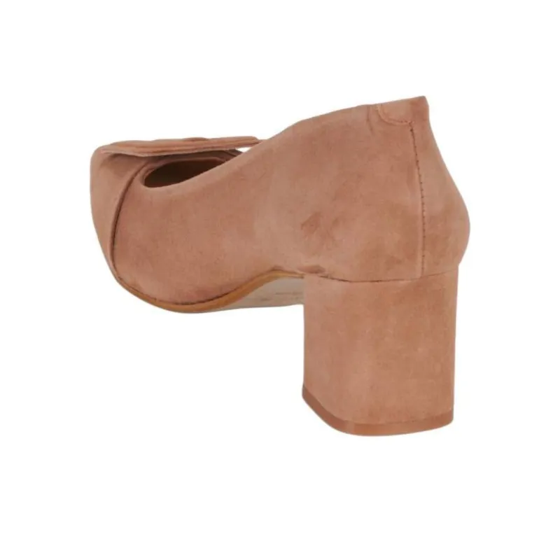JB MARTIN VERACE Chunky Heel High Heels 6cm Women's Brown-4