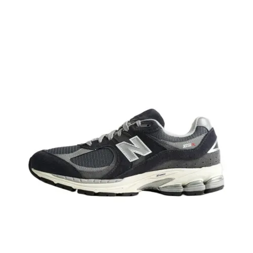 New Balance NB 2002R Cushioning Support Low Top Casual Running Shoes Unisex Gray Black