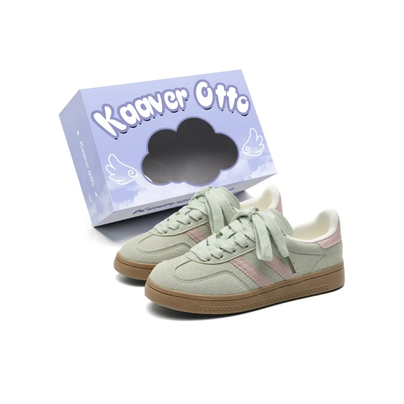 KAAVER OTTO Slip Resistant Lightweight Breathable Low Top Skateboard Shoes Women's-13