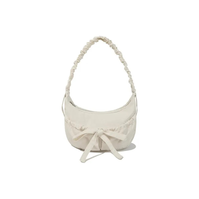 COVERNAT Nylon Shoulder Bag Women's Beige-0