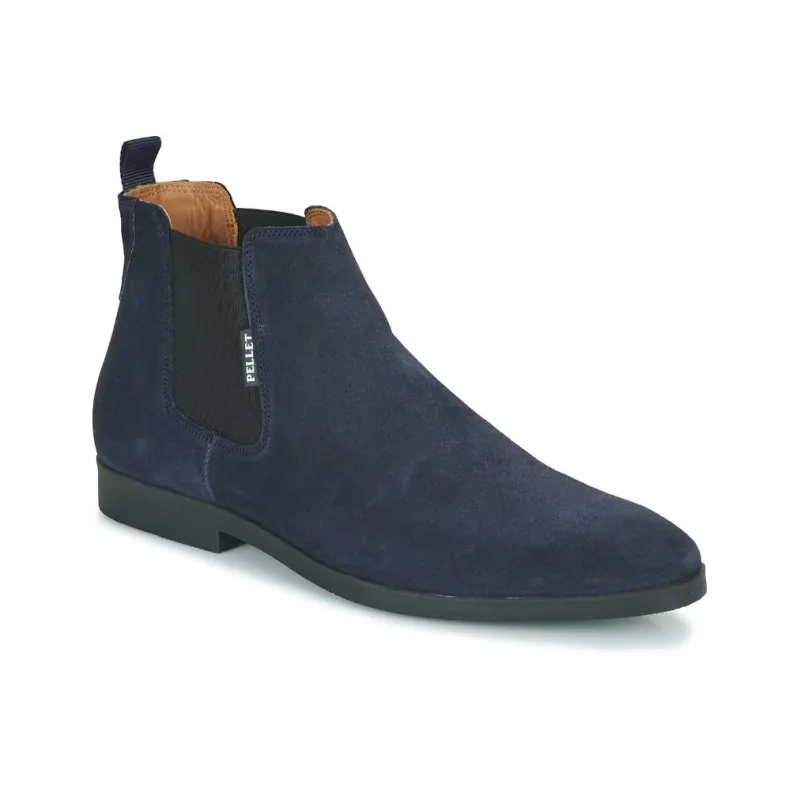 PELLET BILL Short Chelsea Boots 2cm Men's Marine Blue-2