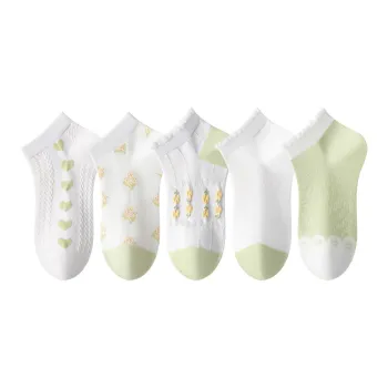 Caramella Ankle Socks Women's 5 Pack