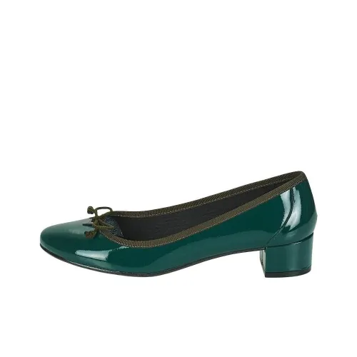 JB MARTIN Scene Chunky Heel High Heels 4cm Women's Green