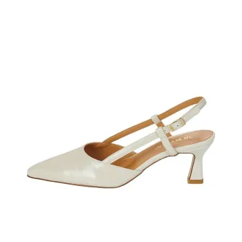 JB MARTIN LISON Block Heel High Heels 6cm Women's White