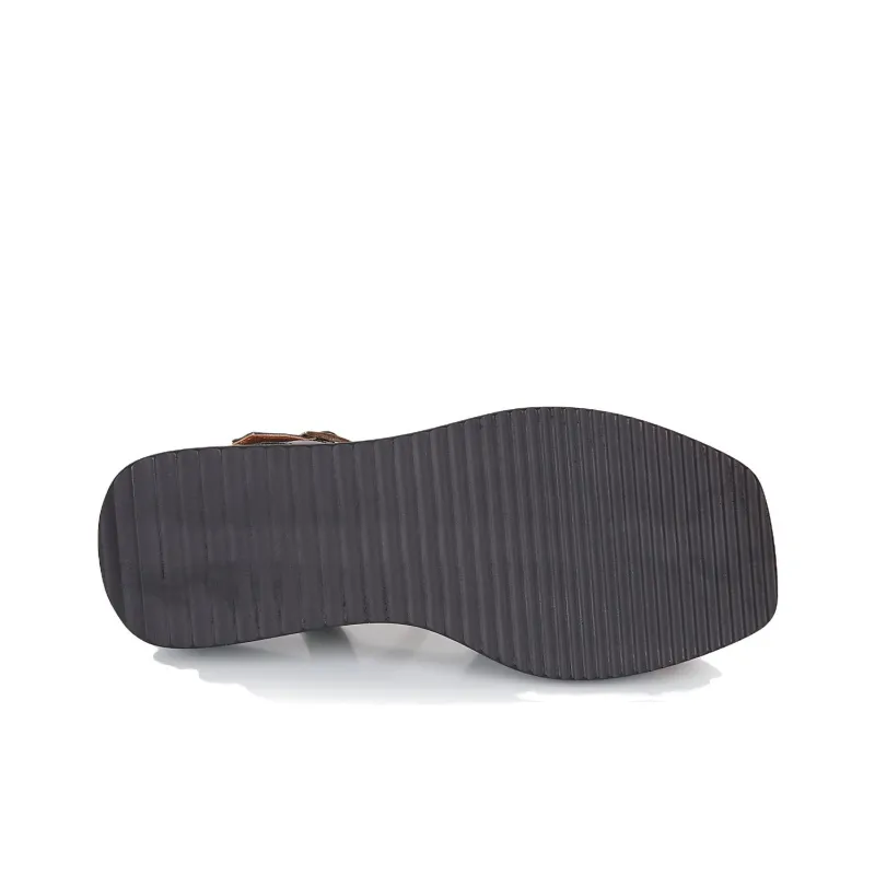 JB MARTIN DARIA Strap Sandals 4cm Women's Black-6