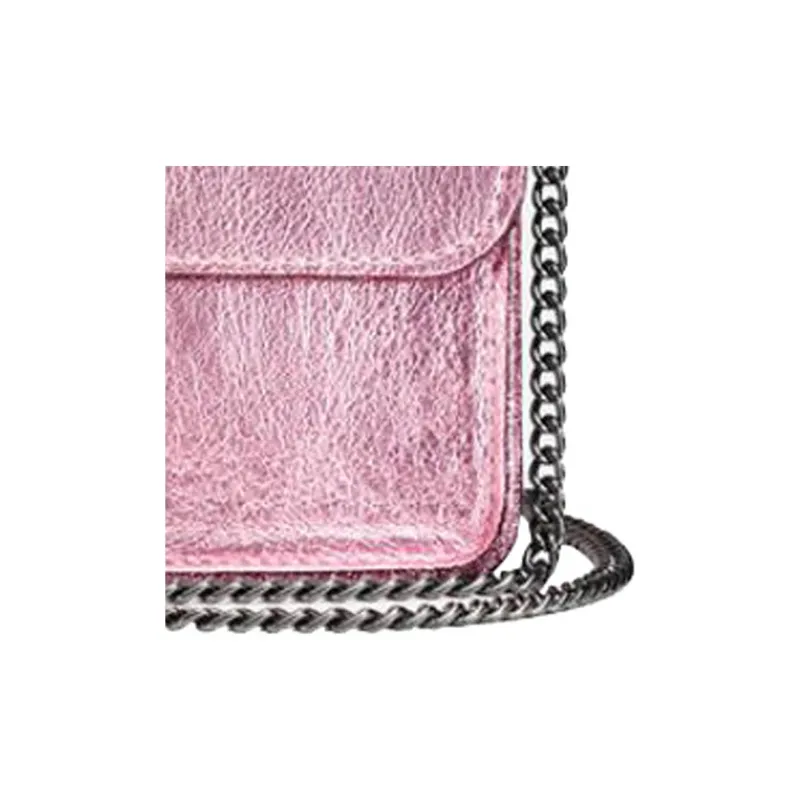 COACH Bowery Calfskin Shoulder Bag Crossbody Bag Small Size Women's Bright Pink-2