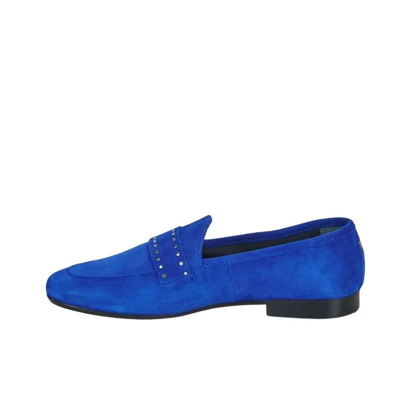 JB MARTIN Franche Rock Loafers Women's Blue-0