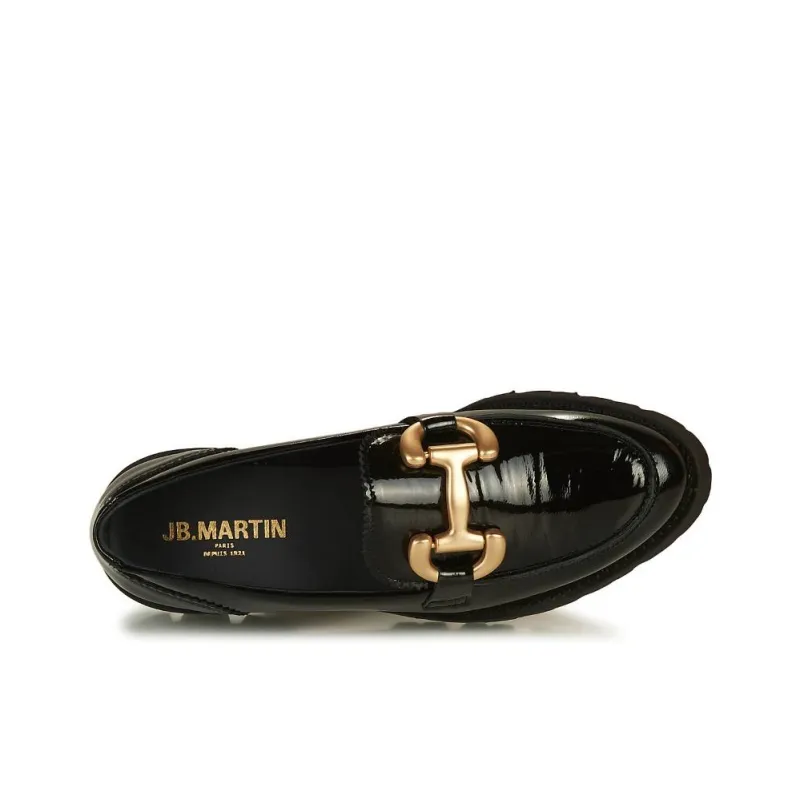 JB MARTIN FRIVOLE Loafers 4cm Women's Black-4