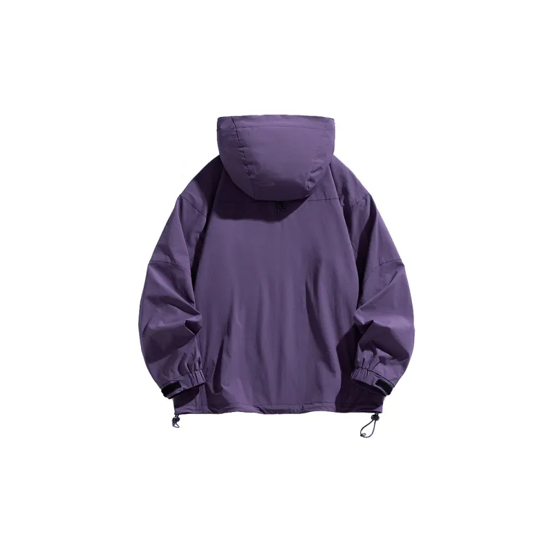 UNIWOLF Jackets Coats Unisex Night Purple-1