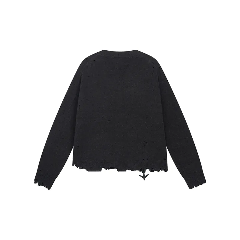 SMILEREPUBLIC TORN TO MAKE OLD SWEATERS Sweater Unisex-1