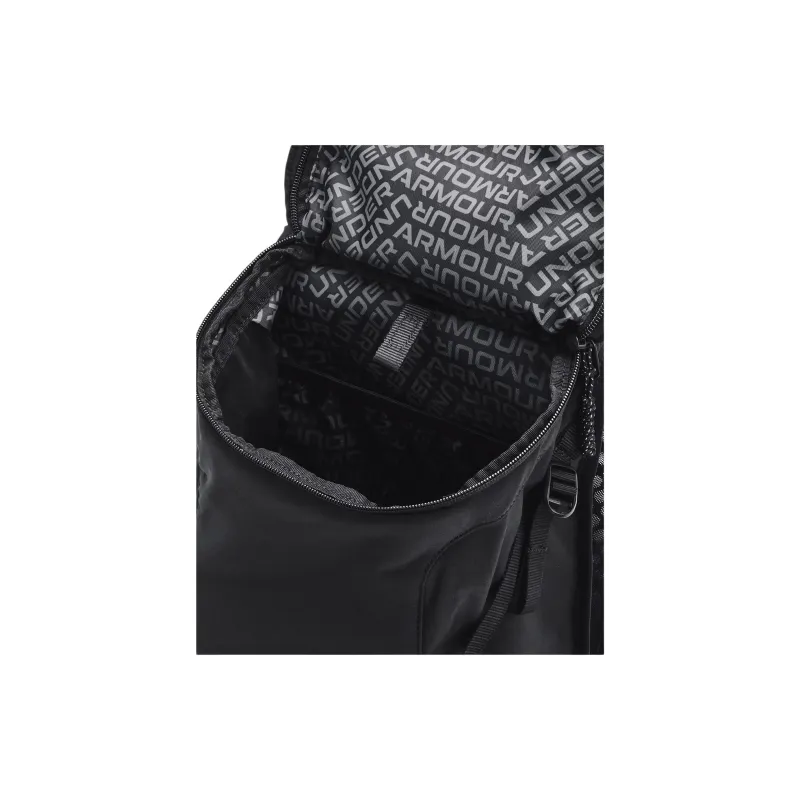 Under Armour Polyester Backpack Regular Men's Black Castle Rock-3