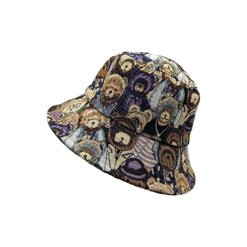 WODONBLE Polyester Bucket Hats Unisex-4