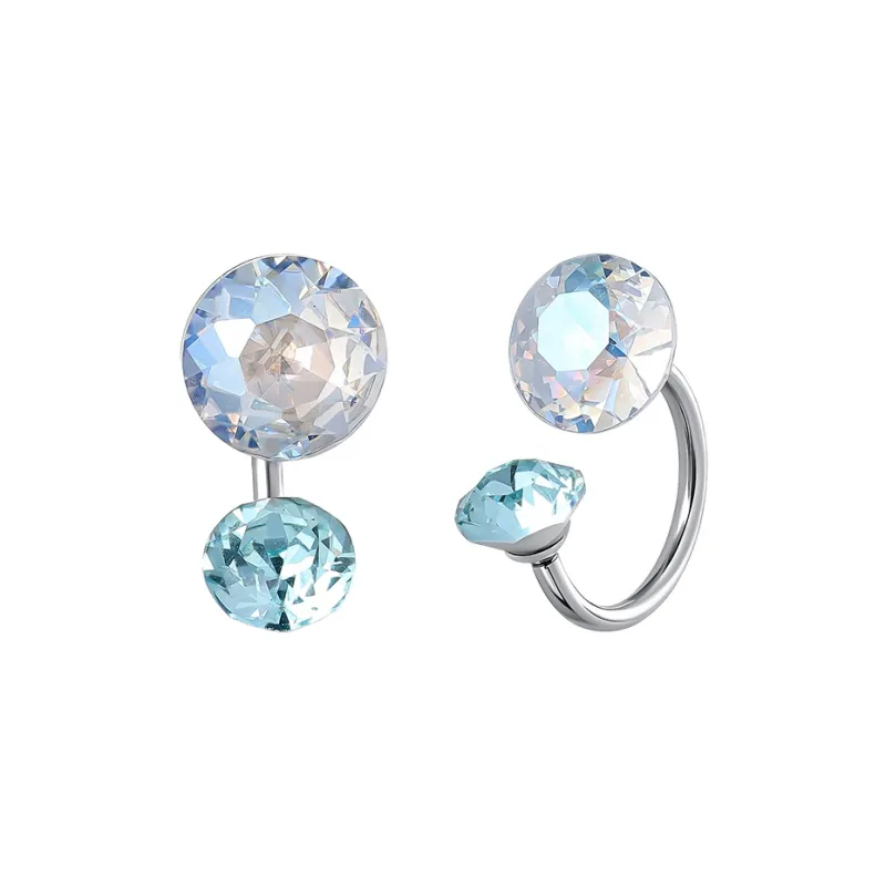 MISS XIA JWY Titanium Steel Stud Earrings Women's-6