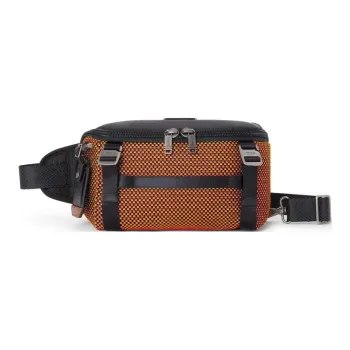 TUMI Nylon Sling Bag Men's Red Green Gradient