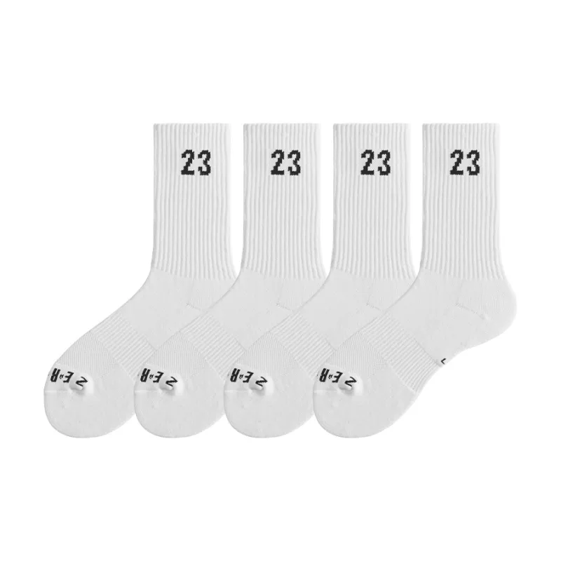 ZEROIN Mid-Calf Socks Unisex 4 Pack-13