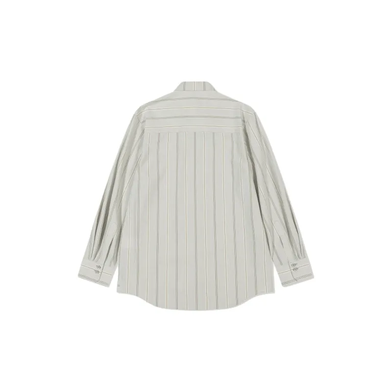 LOW CLASSIC Striped Shirt-1