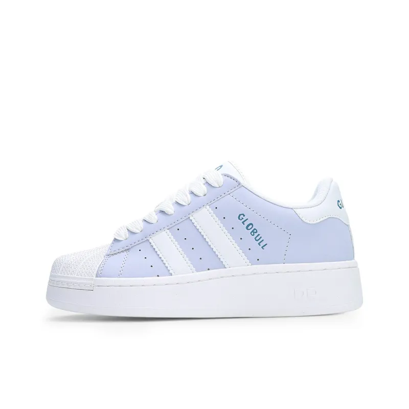 GLO BULL Anti-Slip And Wear-Resistant Breathable Low-Top Skateboard Shoes Unisex Clearwater Blue-0