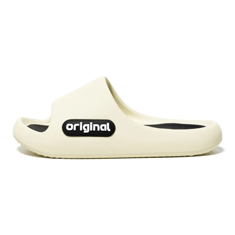 Soft Minimalist Slippers With Squashy And Bouncy Feeling, Platform Slip Resistant Quiet Indoor Slippers, Unisex-13