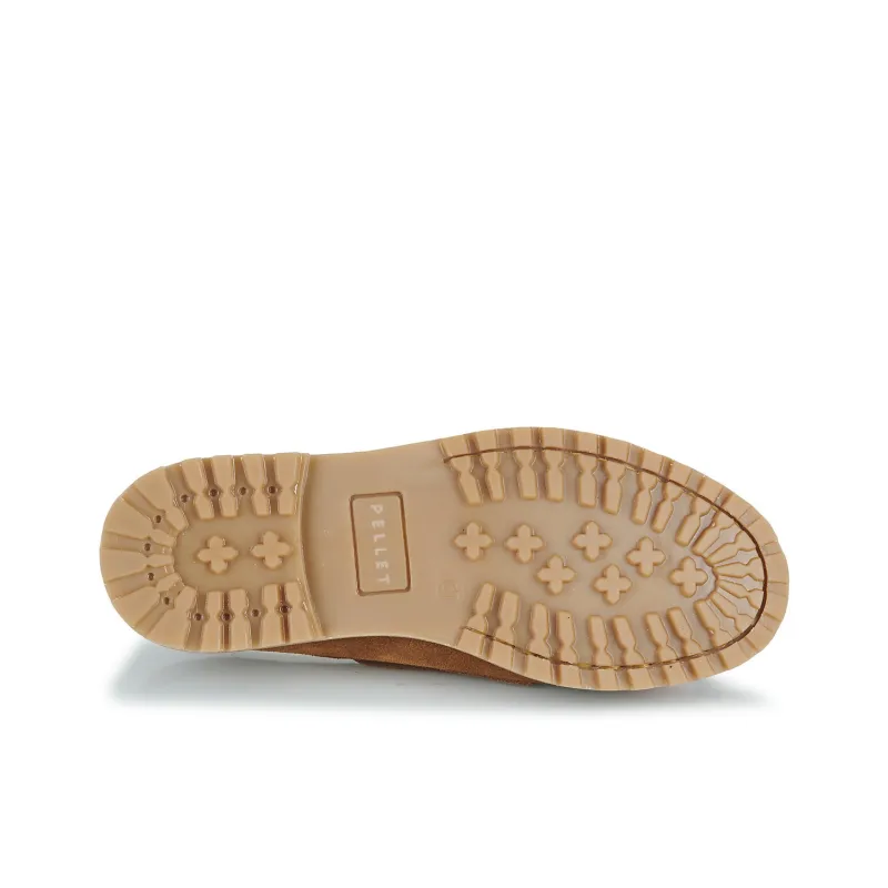 PELLET OLIVIA Casual Single Shoes Women's Brown-6