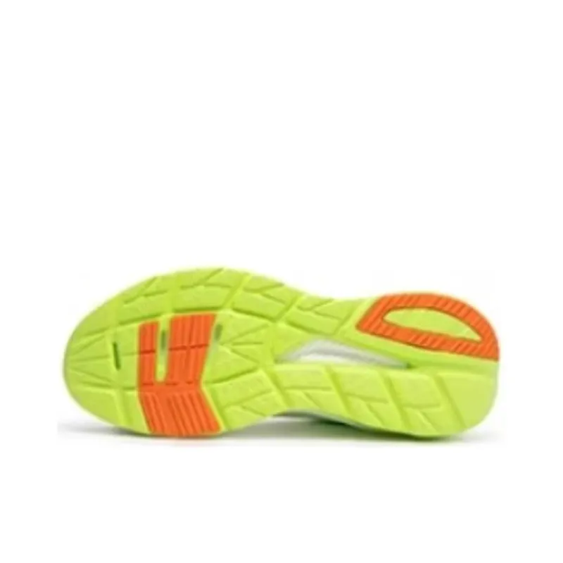 361° Red Flame 3 Cushioned Slip Resistant Low Top Running Shoes Men's White Green-3