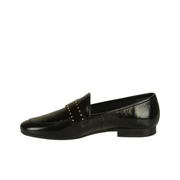 JB MARTIN FRANCHE ROCK Loafers 2cm Women's Black