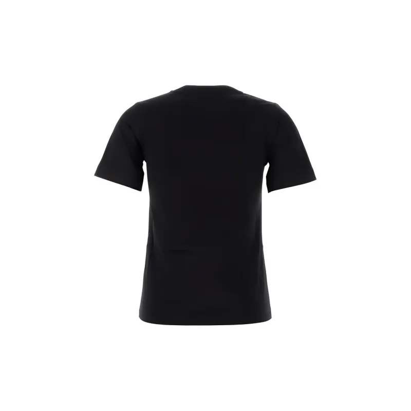 Burberry Checked Patch Crewneck T Shirt-1