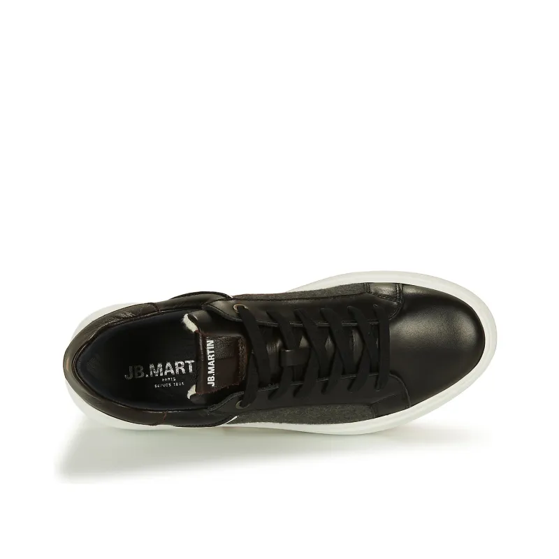 JB MARTIN Flora Low Top Skateboard Shoes Women's Black-5
