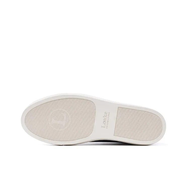 LOAKE Low-Top Skateboard Shoes Men's Marine Blue-4
