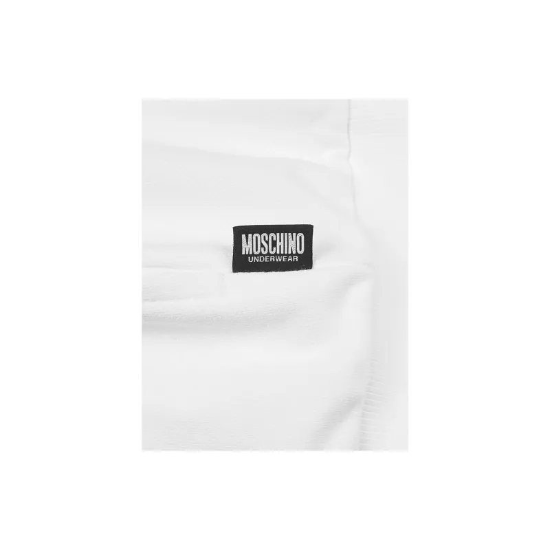 MOSCHINO Underwear Baseball Jacket Women's White-4